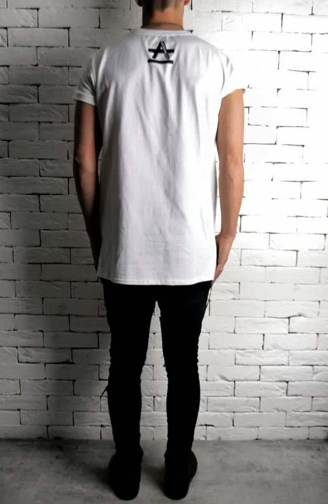 ANONYMOUS Gradient T-Shirt - White