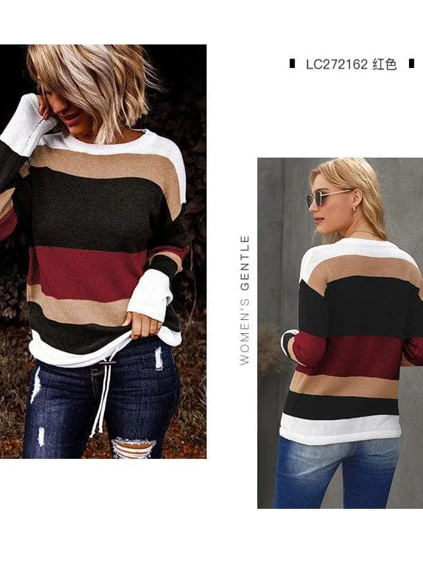 Autumn Winter Casual Loose Pullover