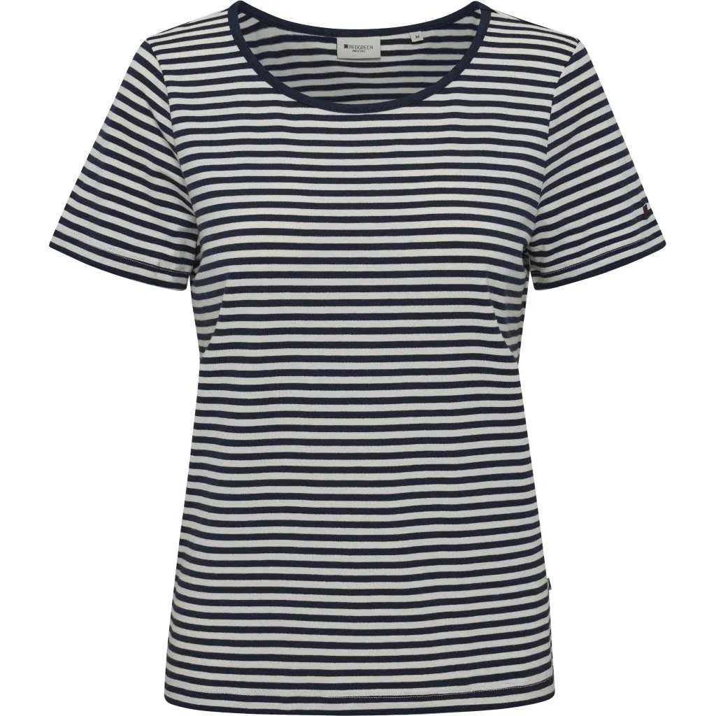 Cecilie Tee - Dark Navy Stripe