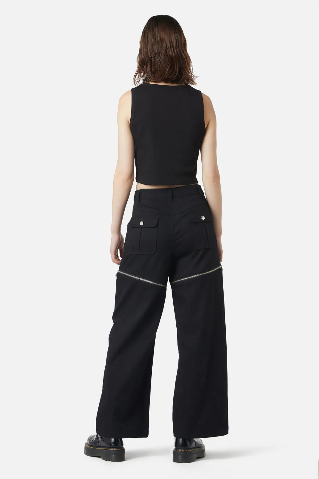 Cobweb Embroidered Tank
