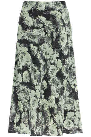 Floral Midi Skirt