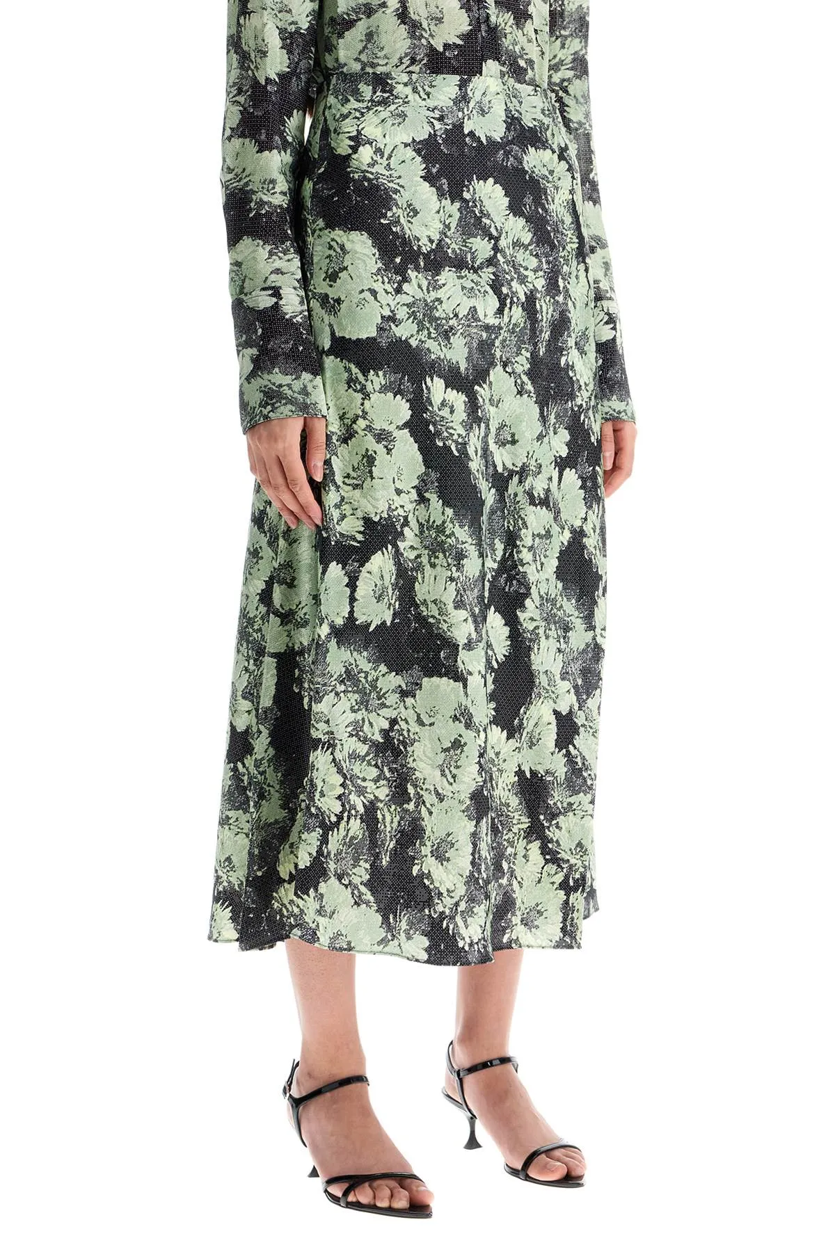 Floral Midi Skirt