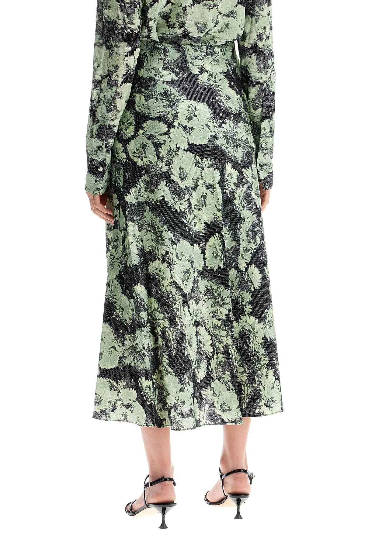 Floral Midi Skirt