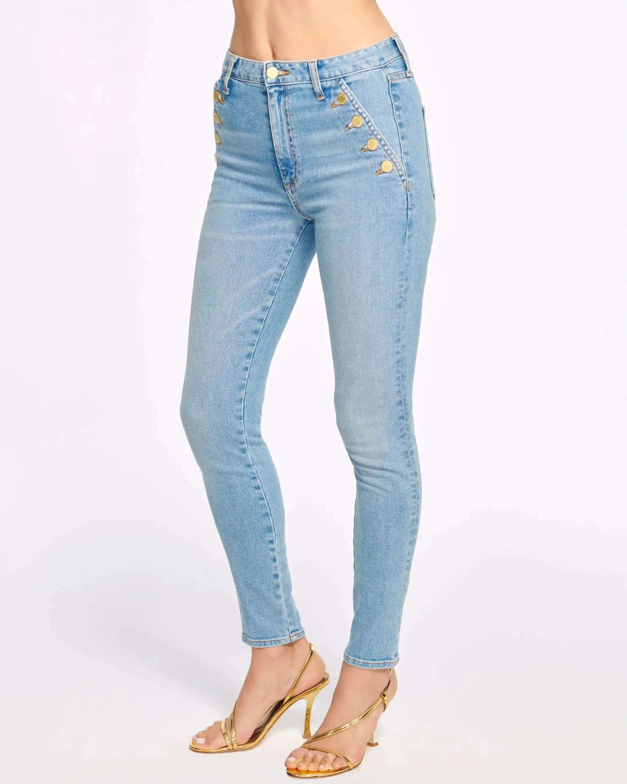 Helena High-Rise Skinny Jean - Light Wash