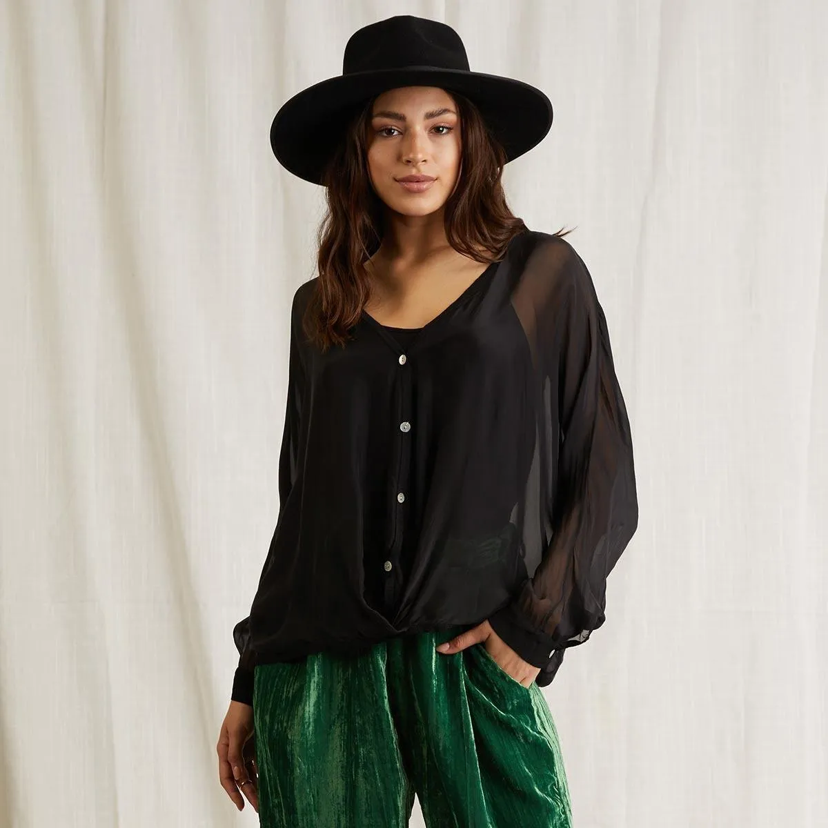 KEVA LONG SLEEVE TOP