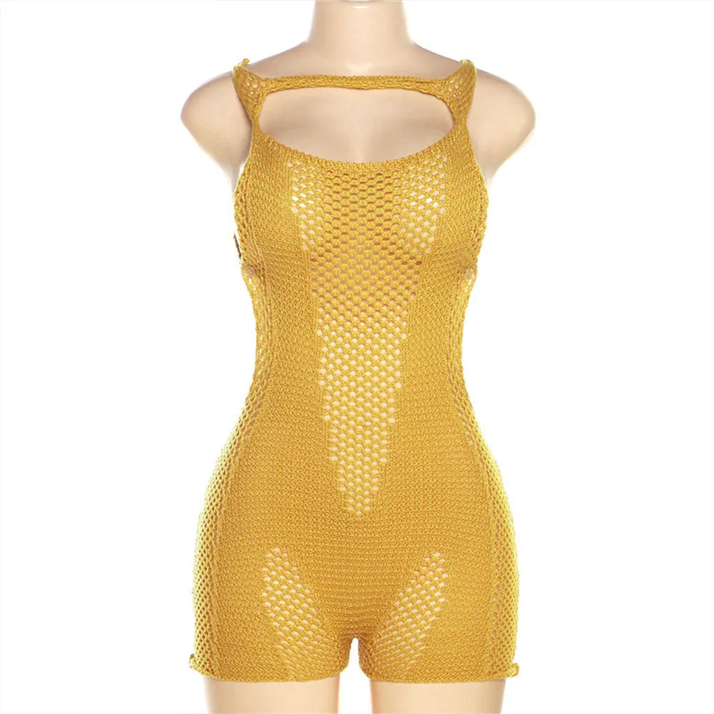 MALYBGG Sexy Low-Cut High-Waisted Jumpsuit
