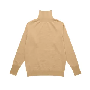 Marine Turtleneck Camel