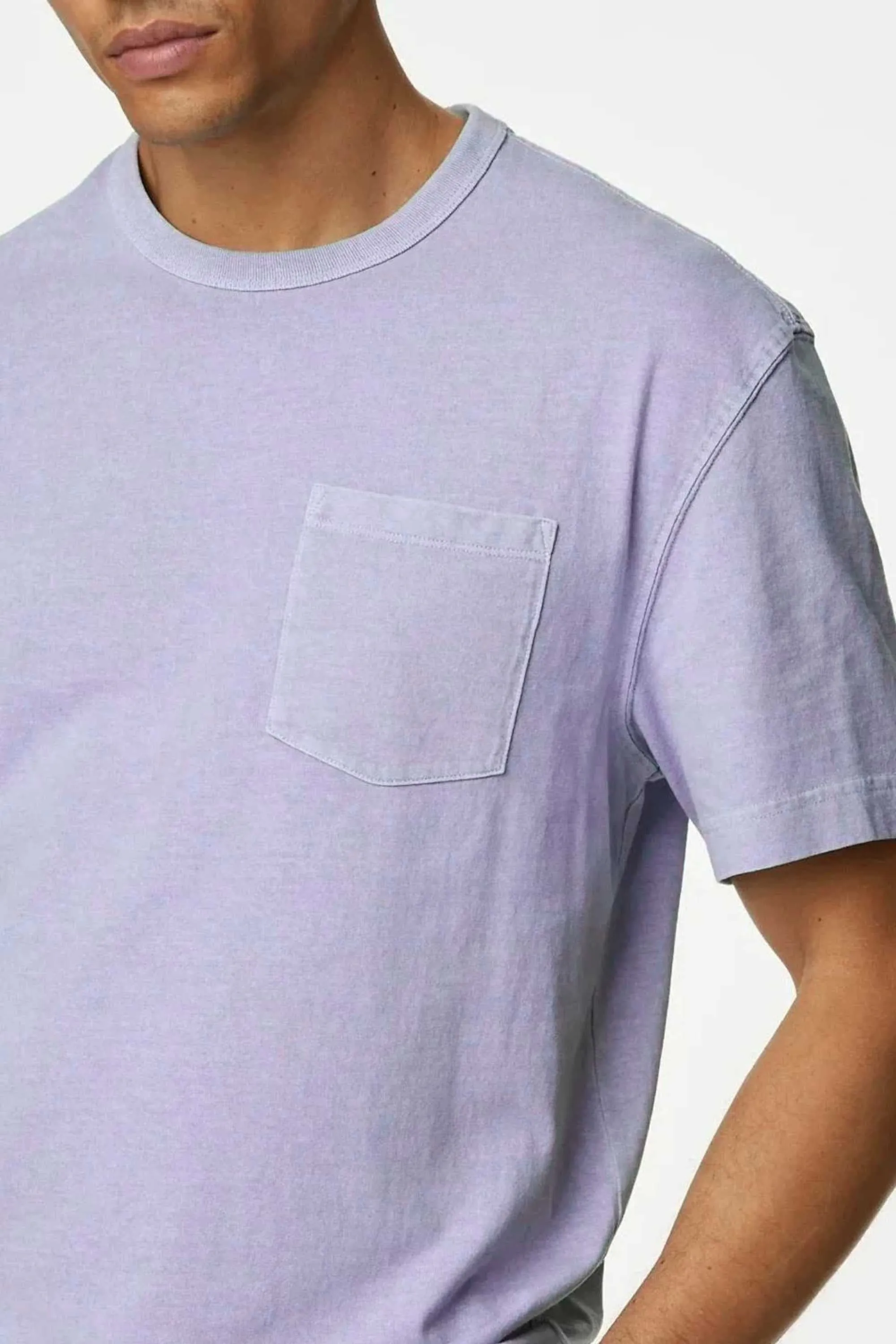 Mens Heavy Cotton Pocket T-Shirt