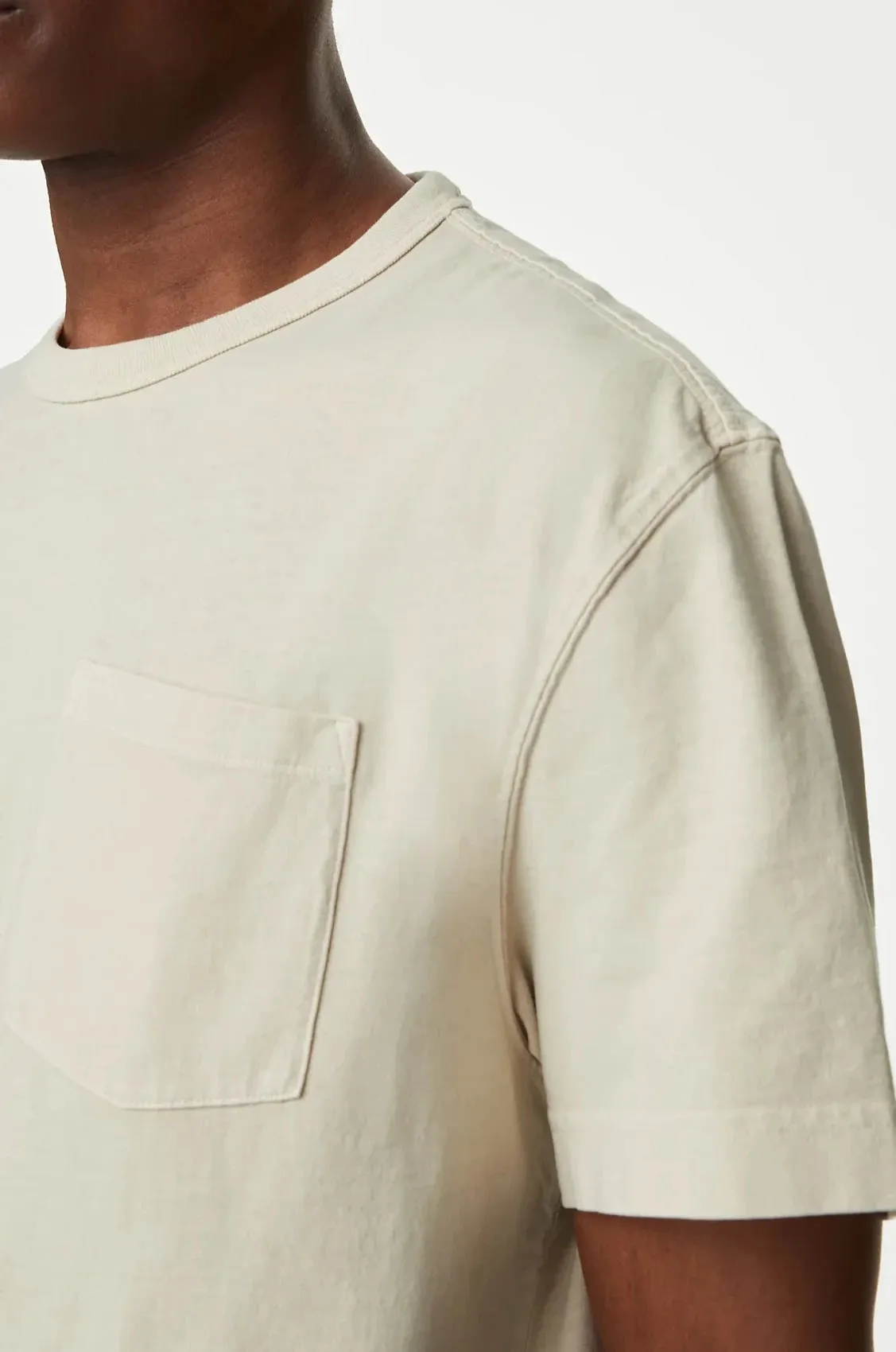 Mens Heavy Cotton Pocket T-Shirt