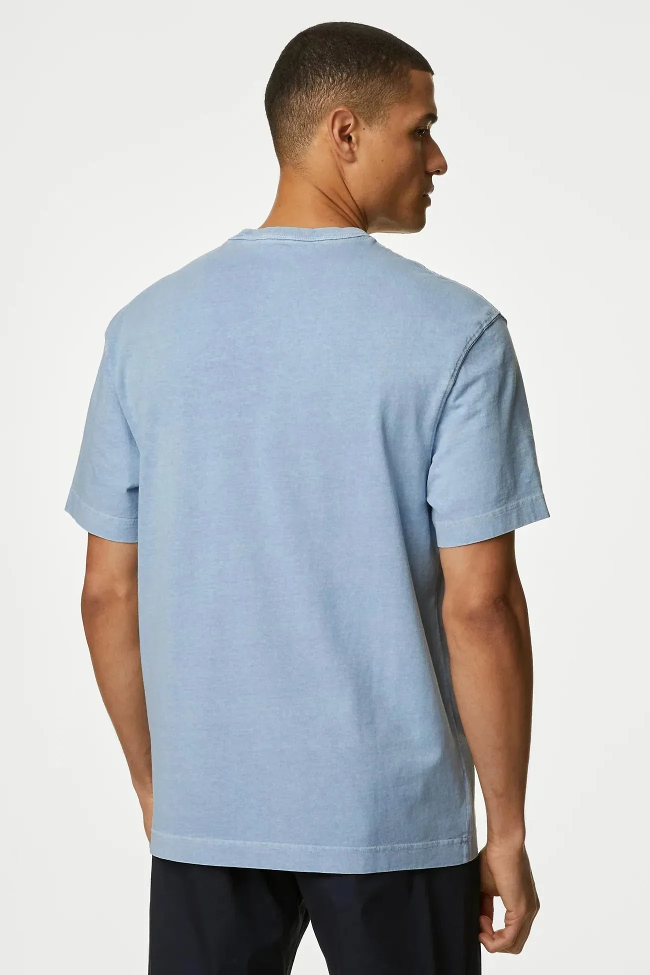 Mens Heavy Cotton Pocket T-Shirt