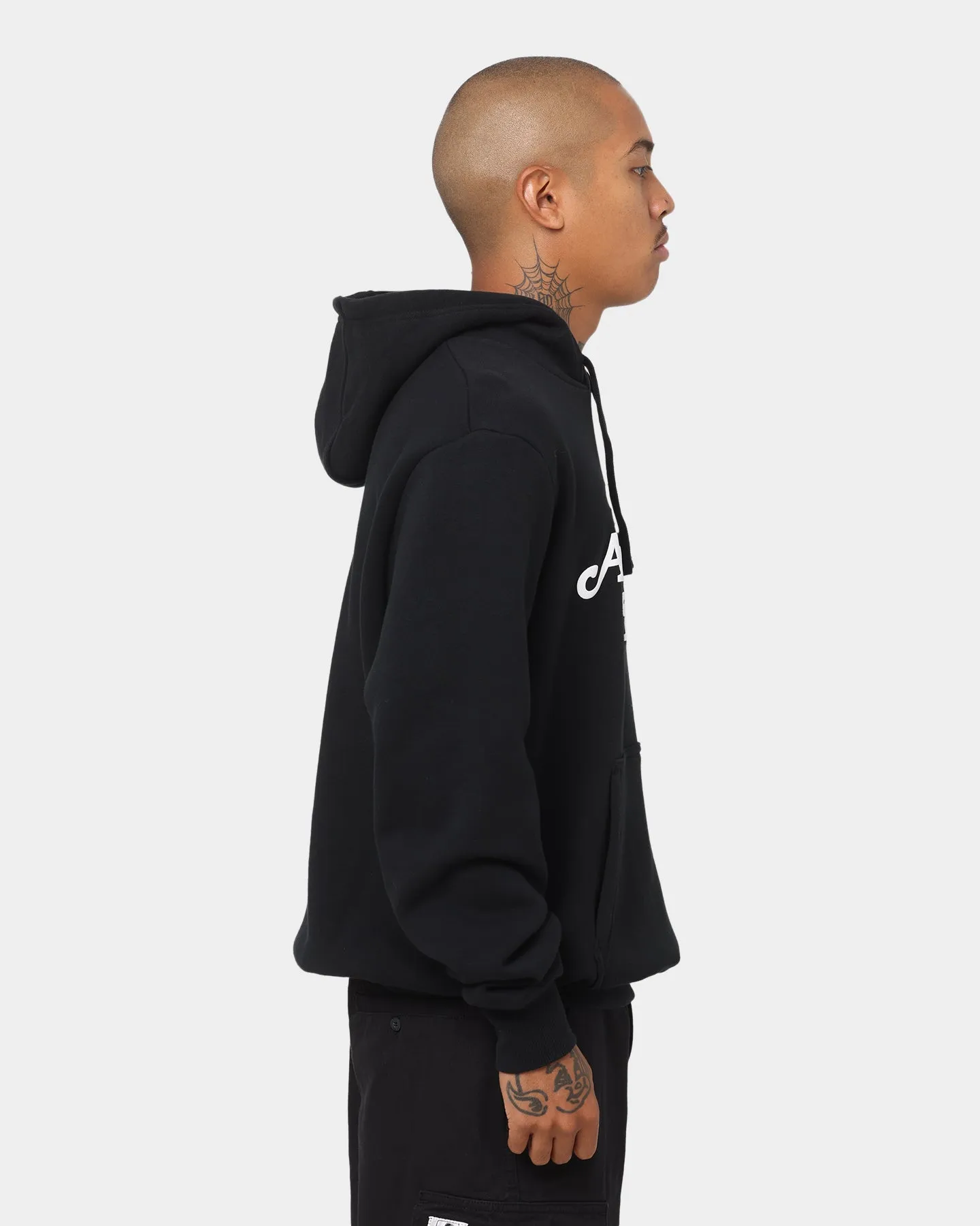 New Era Los Angeles Lakers Puff Print Hoodie Black