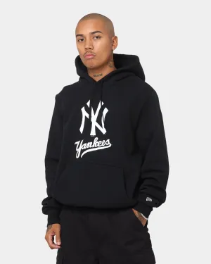 New Era New York Yankees Puff Print Hoodie Black