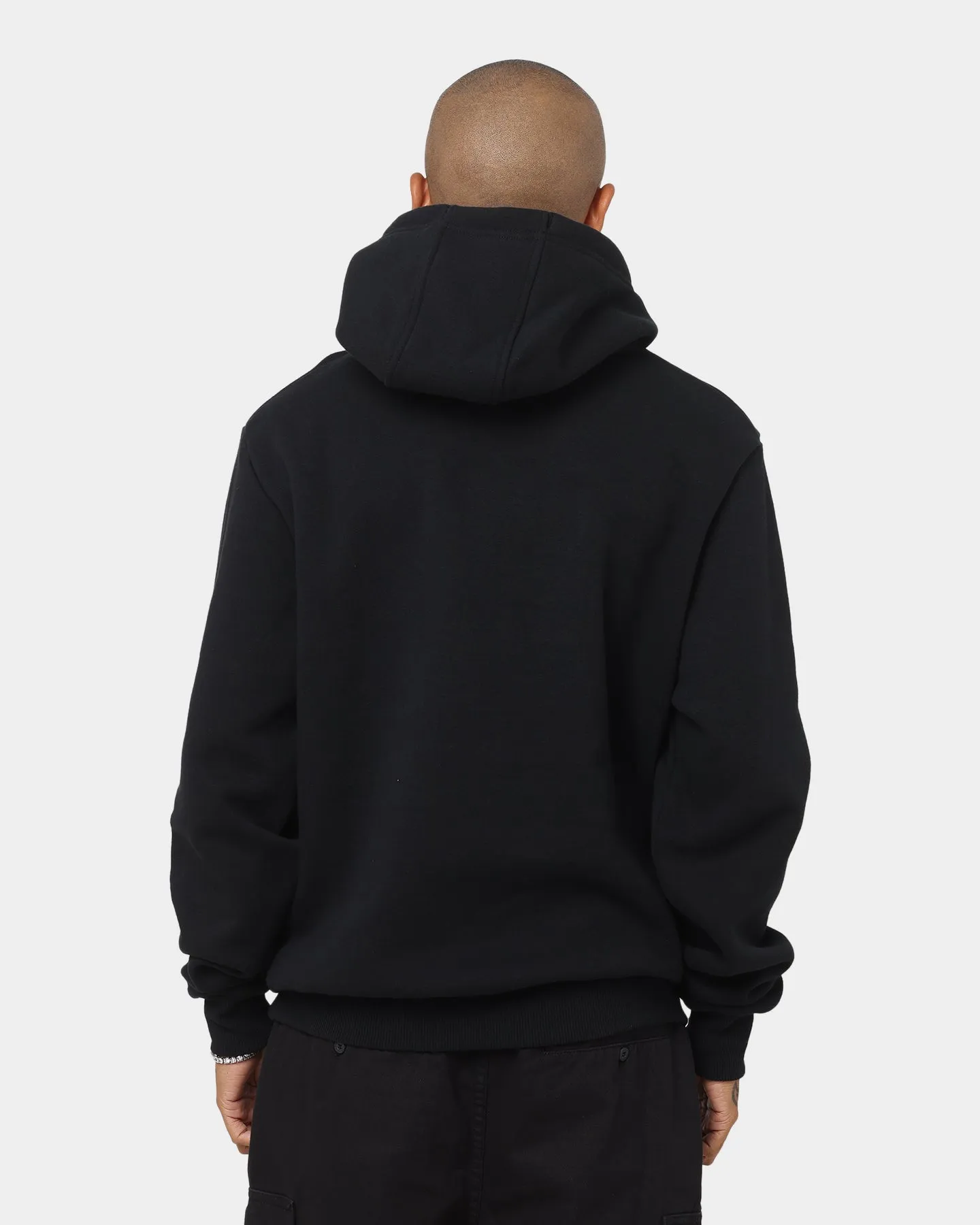 New Era New York Yankees Puff Print Hoodie Black