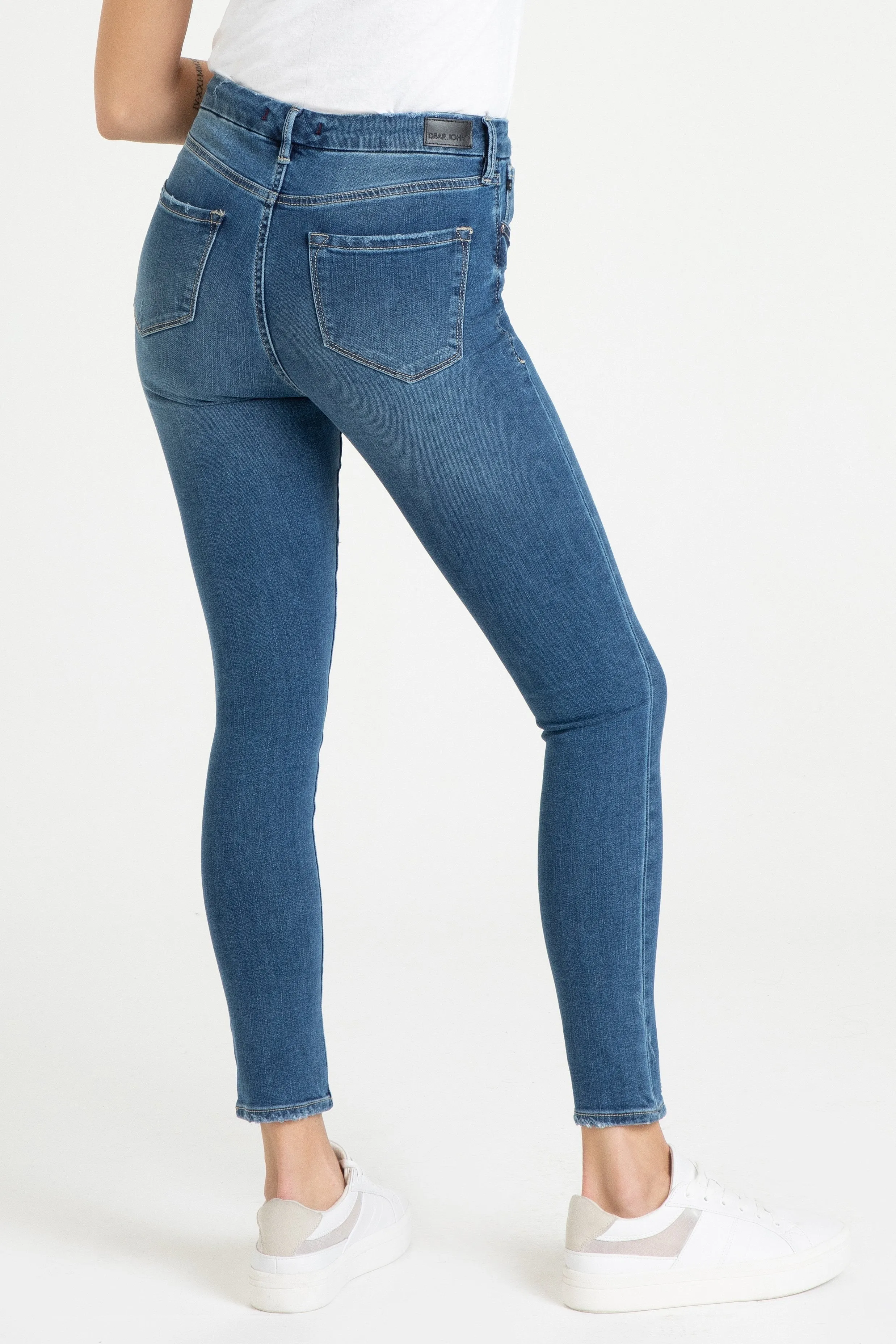 OLIVIA SUPER HIGH RISE SKINNY JEANS FRONTAGE