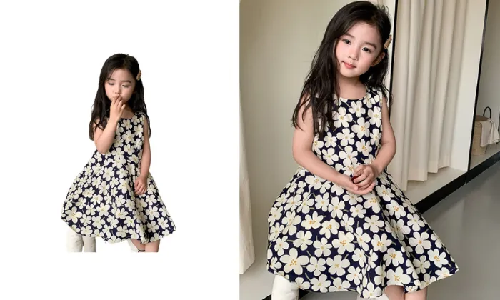 Retro Floral Dress