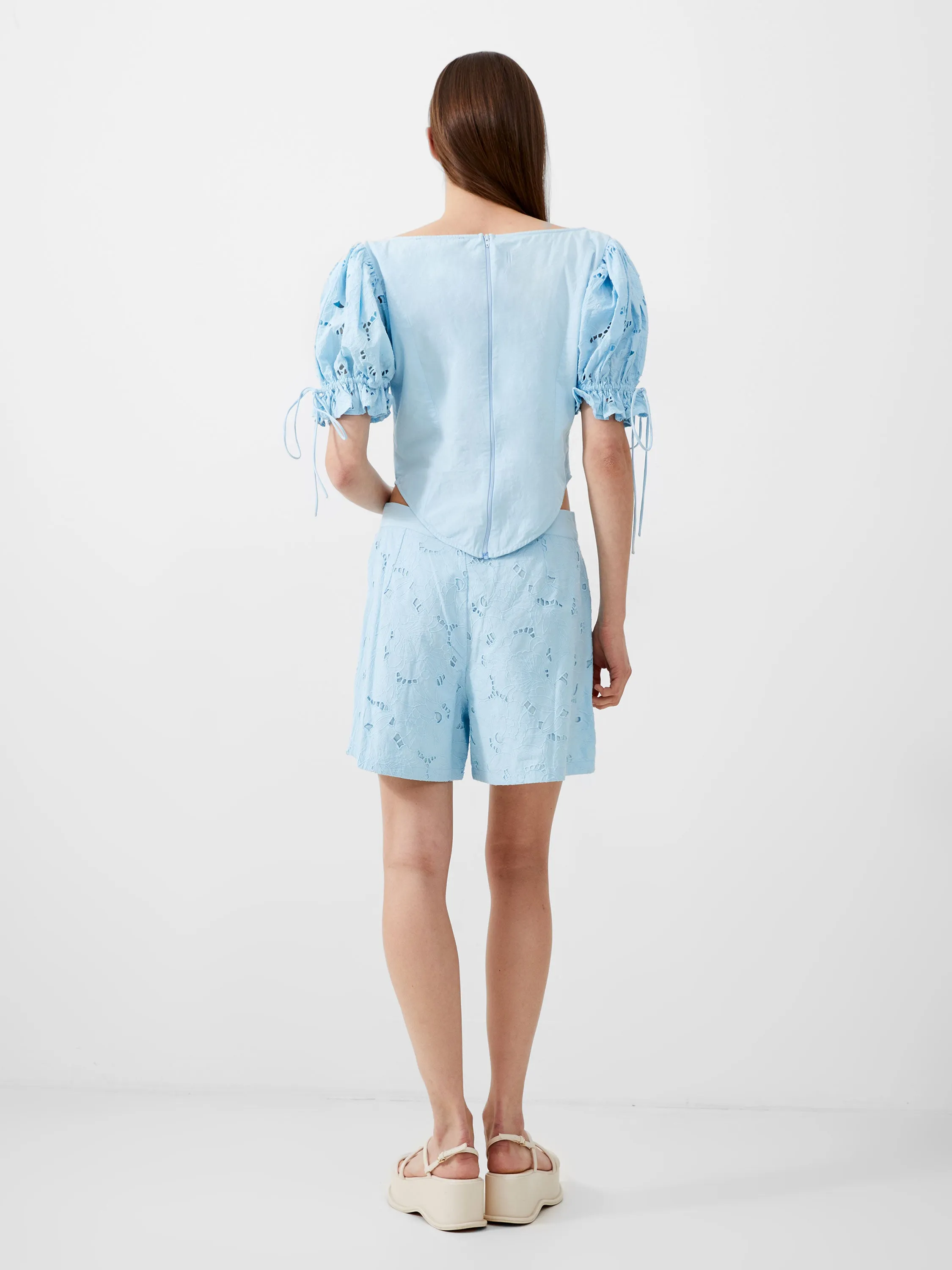 Rhodes Cotton Embroidered Top