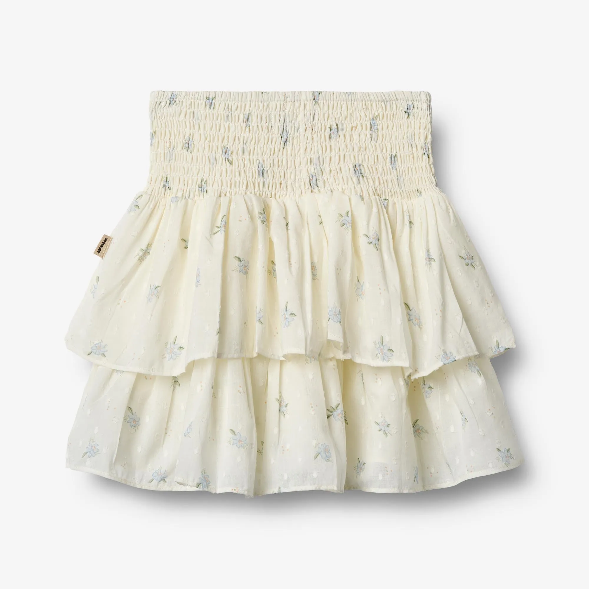 Skirt Hilary - blue flowers