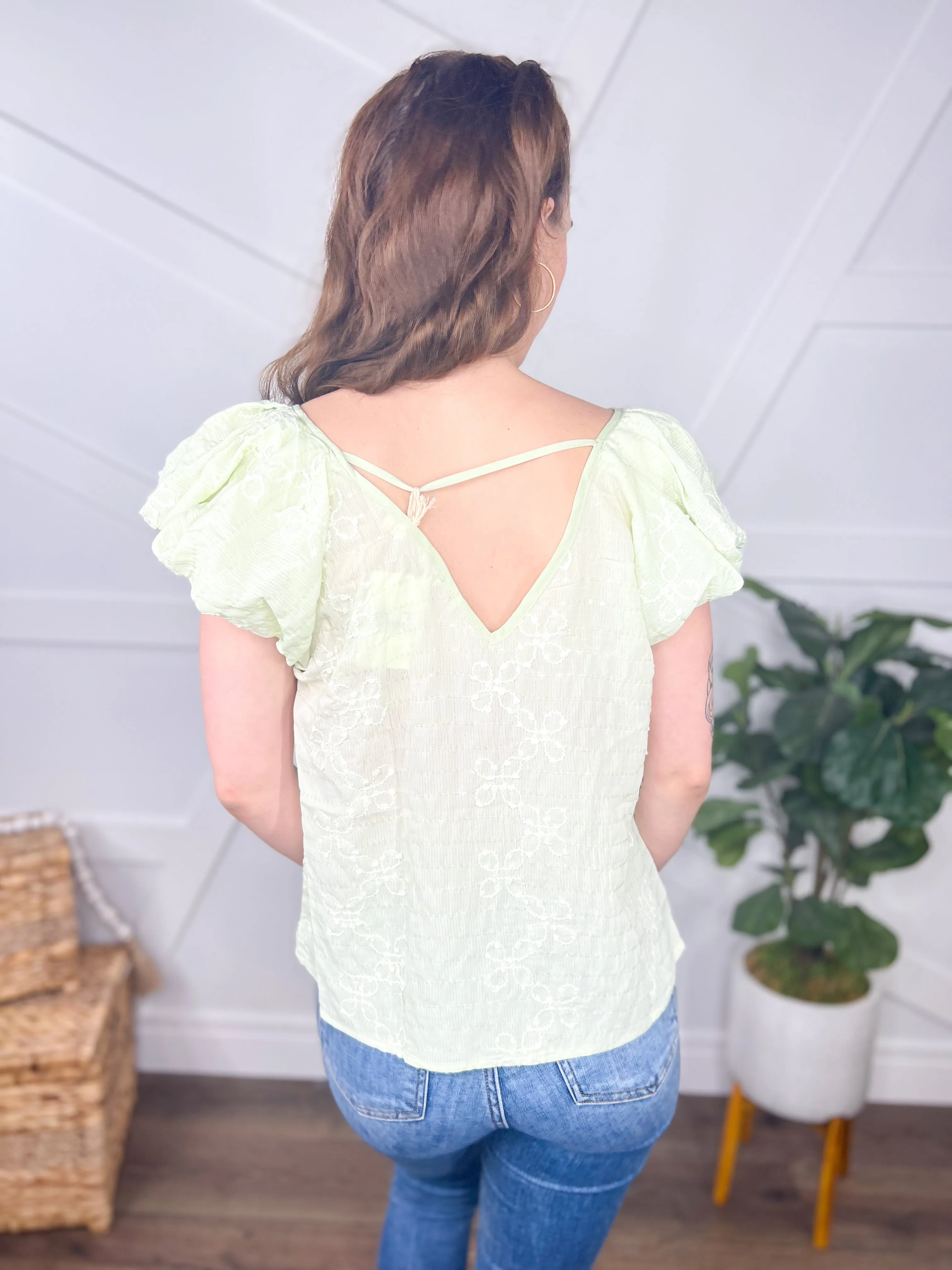 Whimsy Embroidered Top