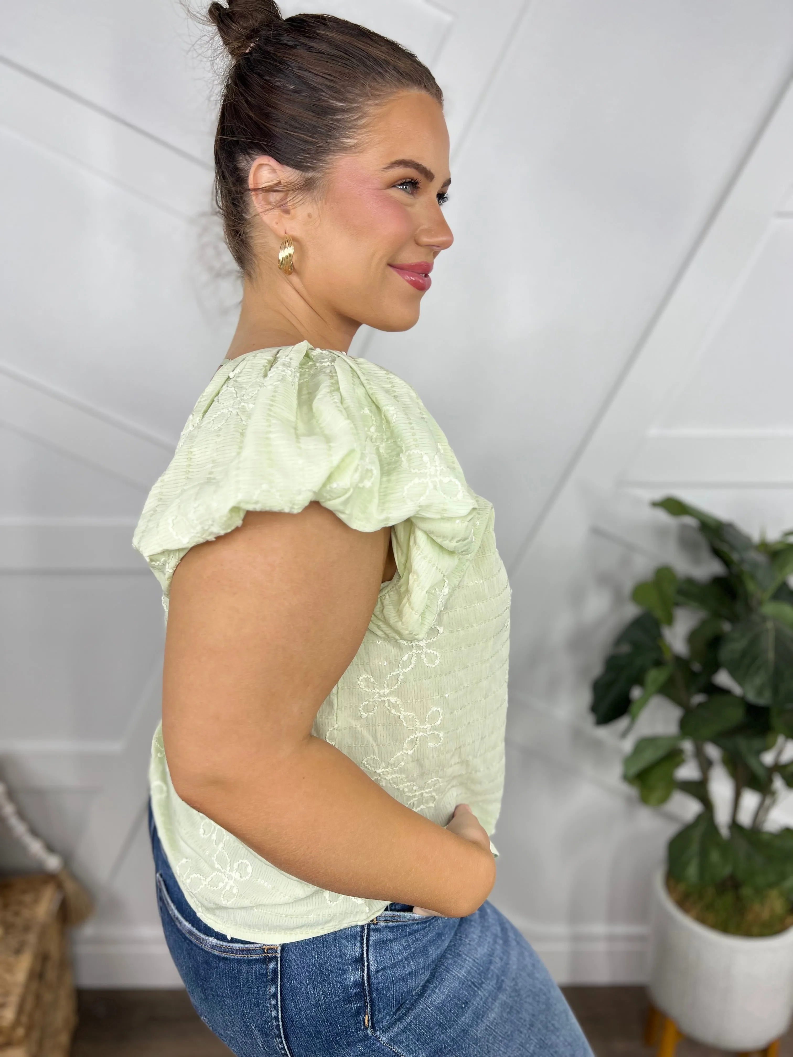 Whimsy Embroidered Top