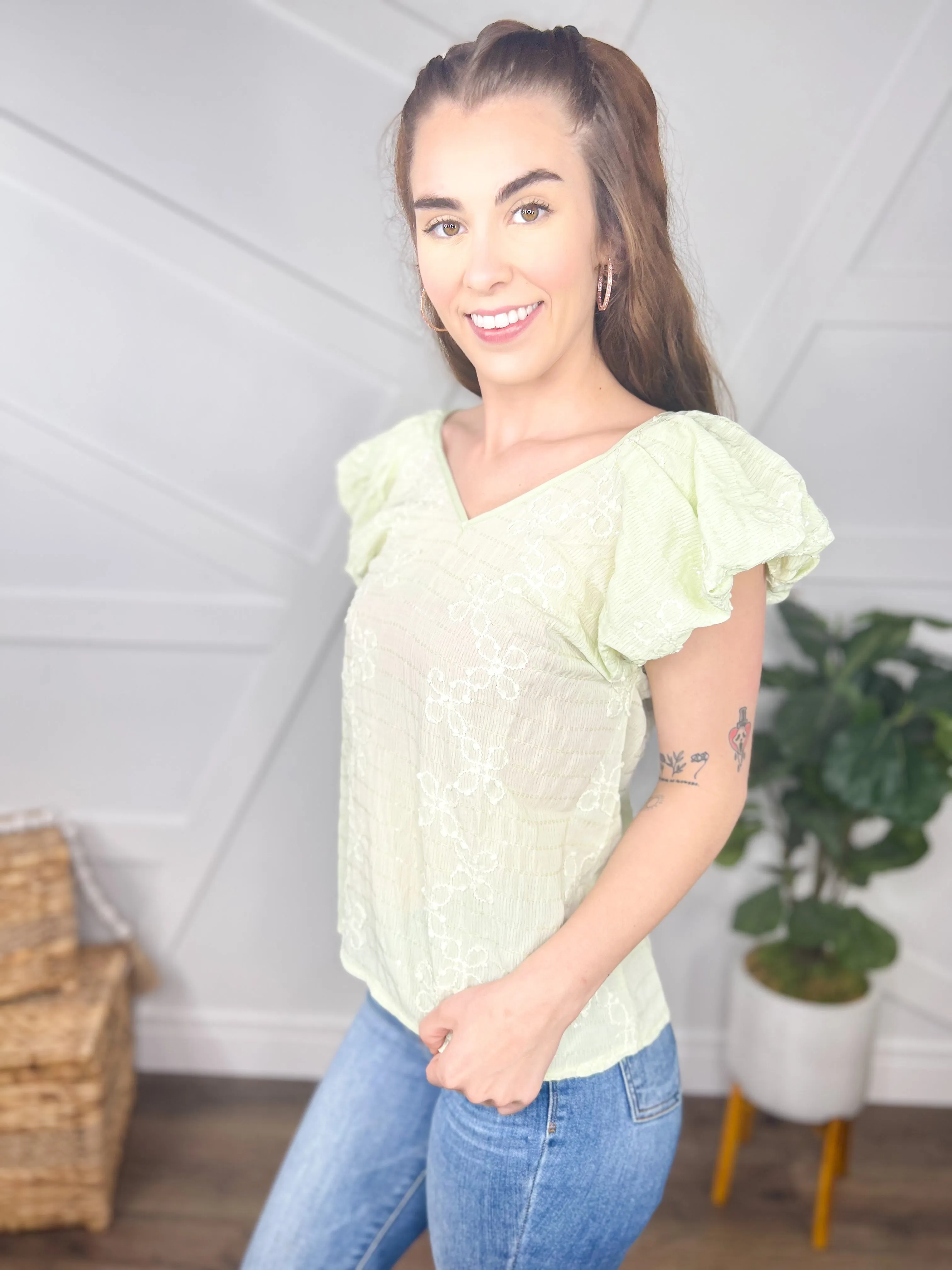 Whimsy Embroidered Top