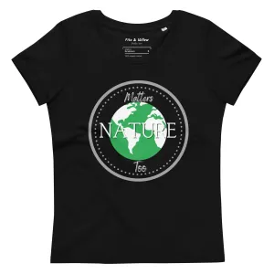 Women's fitted eco tee, Nature Matters